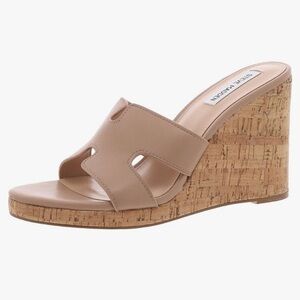 Steve Madden Mayson Tan Wedge Sandals